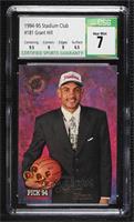 Draft Pick - Grant Hill [CSG 7 Near Mint]