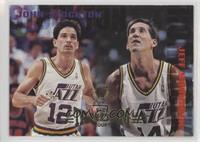 Back Court Tandem - John Stockton, Jeff Hornacek