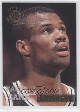 1994-95 Topps Stadium Club - [Base] #354 - Faces of the Game - David Robinson