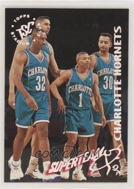 1994-95 Topps Stadium Club - NBA Super Team Redemptions #3 - Charlotte Hornets Team