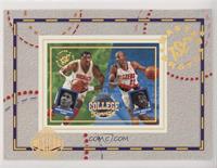 Hakeem Olajuwon, Clyde Drexler [EX to NM]