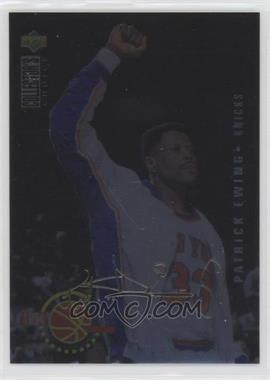 1994-95 Upper Deck Collector's Choice - [Base] - Gold Signature #201 - Patrick Ewing