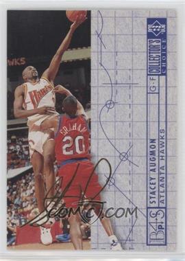 1994-95 Upper Deck Collector's Choice - [Base] - Gold Signature #372.2 - Stacey Augmon (Non-Foil)