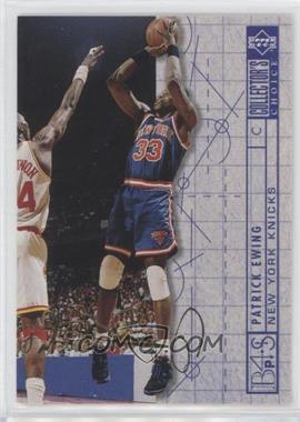 1994-95 Upper Deck Collector's Choice - [Base] - Gold Signature #389.2 - Patrick Ewing (Non-Foil)