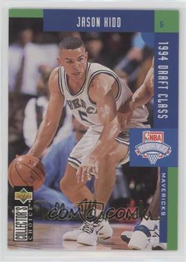 1994-95 Upper Deck Collector's Choice - [Base] - Gold Signature #408.2 - Jason Kidd (Non-Foil)