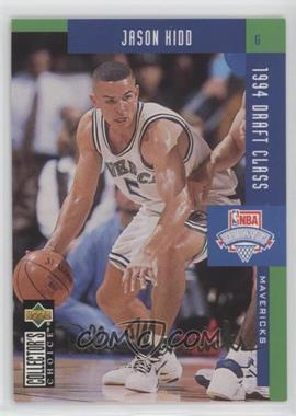 1994-95 Upper Deck Collector's Choice - [Base] - Gold Signature #408.2 - Jason Kidd (Non-Foil)