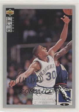 1994-95 Upper Deck Collector's Choice - [Base] - Silver Signature #16 - Lucious Harris
