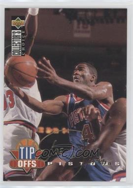 1994-95 Upper Deck Collector's Choice - [Base] - Silver Signature #173 - Joe Dumars