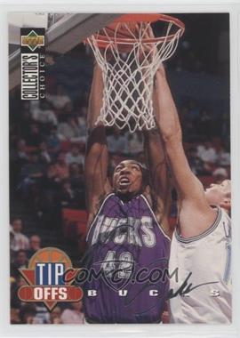 1994-95 Upper Deck Collector's Choice - [Base] - Silver Signature #180 - Vin Baker