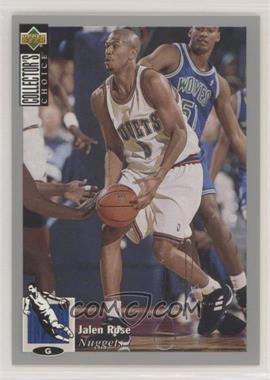 1994-95 Upper Deck Collector's Choice - [Base] - Silver Signature #238 - Jalen Rose