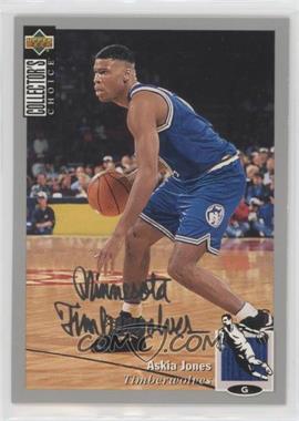 1994-95 Upper Deck Collector's Choice - [Base] - Silver Signature #360 - Askia Jones