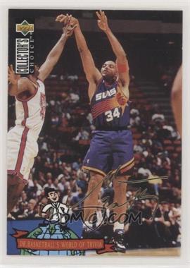 1994-95 Upper Deck Collector's Choice International - [Base] - French Gold Signature #406 - Charles Barkley