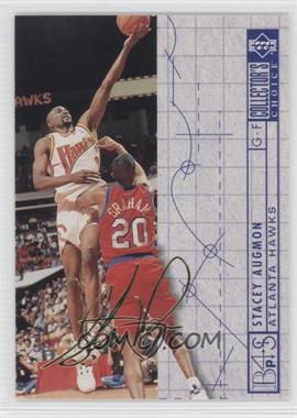 1994-95 Upper Deck Collector's Choice International - [Base] - German Gold Signature #372 - Stacey Augmon