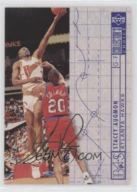 1994-95 Upper Deck Collector's Choice International - [Base] - German Gold Signature #372 - Stacey Augmon