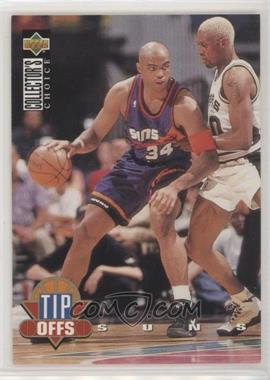 1994-95 Upper Deck Collector's Choice International - [Base] - German #186 - Tip Offs - Charles Barkley