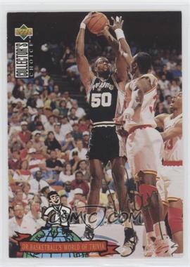 1994-95 Upper Deck Collector's Choice International - [Base] - Spanish Gold Signature #403 - David Robinson