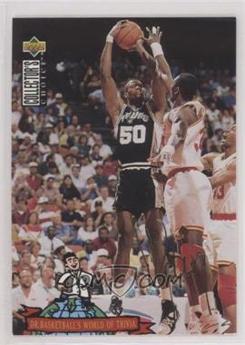 1994-95 Upper Deck Collector's Choice International - [Base] - Spanish Gold Signature #403 - David Robinson