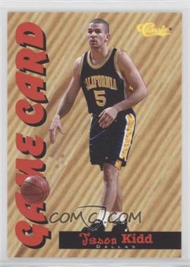 1994 Classic Game Card - [Base] #GC2 - Jason Kidd