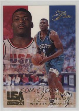 1994 Flair USA Basketball - [Base] #38 - Weights & Measures - Larry Johnson