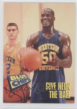 1994 SkyBox Blue Chips - [Base] #73 - Give Neon the Ball