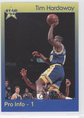 1994 Star - [Base] #64 - Tim Hardaway