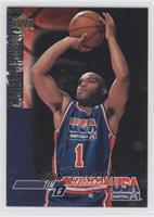 Tim Hardaway (Text to Right of Stats goes down to USA)