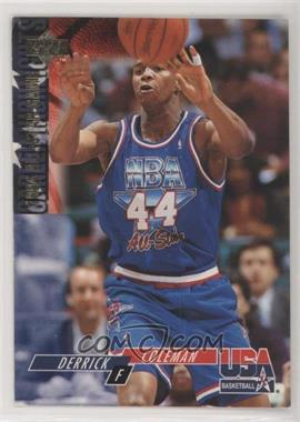 1994 Upper Deck USA Basketball - [Base] #4 - Derrick Coleman [EX to NM]