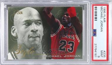 1995-96 Flair - [Base] #235 - Michael Jordan [PSA 9 MINT]