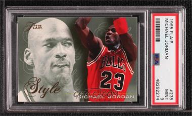 1995-96 Flair - [Base] #235 - Michael Jordan [PSA 9 MINT]