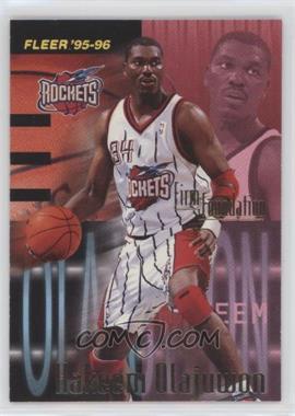 1995-96 Fleer - [Base] #329 - Hakeem Olajuwon