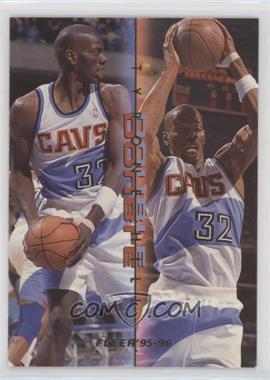 1995-96 Fleer - Double Double #4 - Tyrone Hill