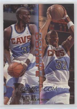 1995-96 Fleer - Double Double #4 - Tyrone Hill