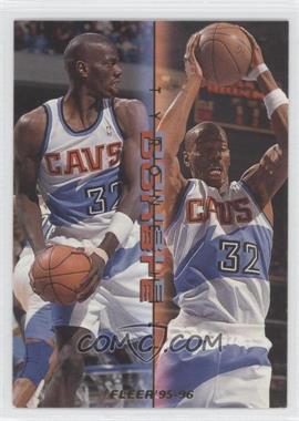 1995-96 Fleer - Double Double #4 - Tyrone Hill