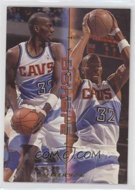 1995-96 Fleer - Double Double #4 - Tyrone Hill