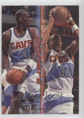 1995-96 Fleer - Double Double #4 - Tyrone Hill