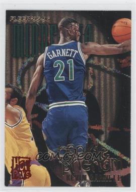1995-96 Fleer - Rookie Phenom - Hot Pack #1 - Kevin Garnett