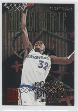 1995-96 Fleer - Rookie Phenom - Hot Pack #6 - Joe Smith