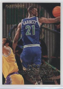 1995-96 Fleer European - [Base] #490 - Rookie Phenom - Kevin Garnett