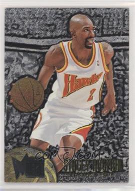 1995-96 Fleer Metal - [Base] - Silver Spotlight #1 - Stacey Augmon