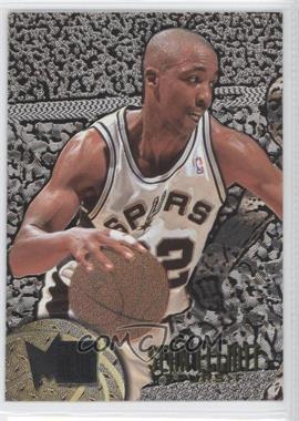 1995-96 Fleer Metal - [Base] - Silver Spotlight #97 - Sean Elliott