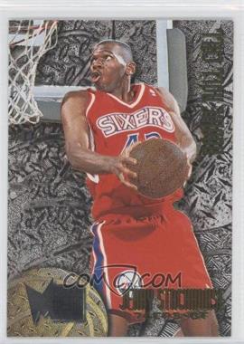 1995-96 Fleer Metal - Rookie Roll Call - Silver Spotlight #R-8 - Jerry Stackhouse
