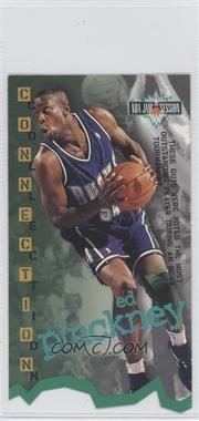 1995-96 Fleer NBA Jam Session - [Base] - Die-Cut #D106.1 - Ed Pinckney