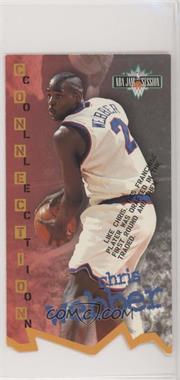 1995-96 Fleer NBA Jam Session - [Base] - Die-Cut #D118 - Chris Webber [Noted]