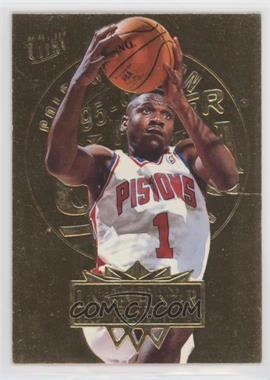 1995-96 Fleer Ultra - [Base] - Gold Medallion Edition #54 - Lindsey Hunter