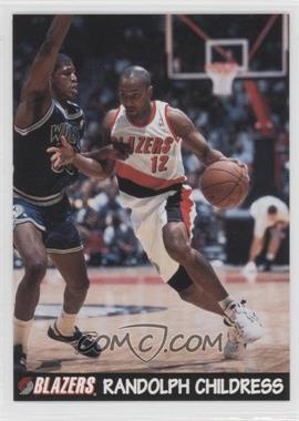 1995-96 Franz Portland Blazers - Food Issue [Base] #2 - Randolph Childress