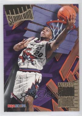 1995-96 NBA Hoops - Slamland #SL45 - Damon Stoudamire