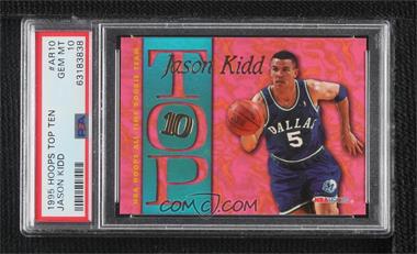1995-96 NBA Hoops - Top 10 #AR10 - Jason Kidd [PSA 10 GEM MT]