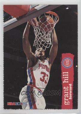 1995-96 NBA Hoops Detroit Pistons Team Sheet - [Base] - Singles #_GRHI - Grant Hill