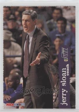 1995-96 NBA Hoops Utah Jazz Team Sheet - [Base] - Singles #_JESL - Jerry Sloan
