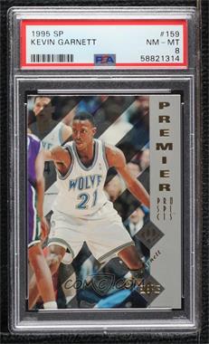 1995-96 SP - [Base] #159 - Kevin Garnett [PSA 8 NM‑MT]